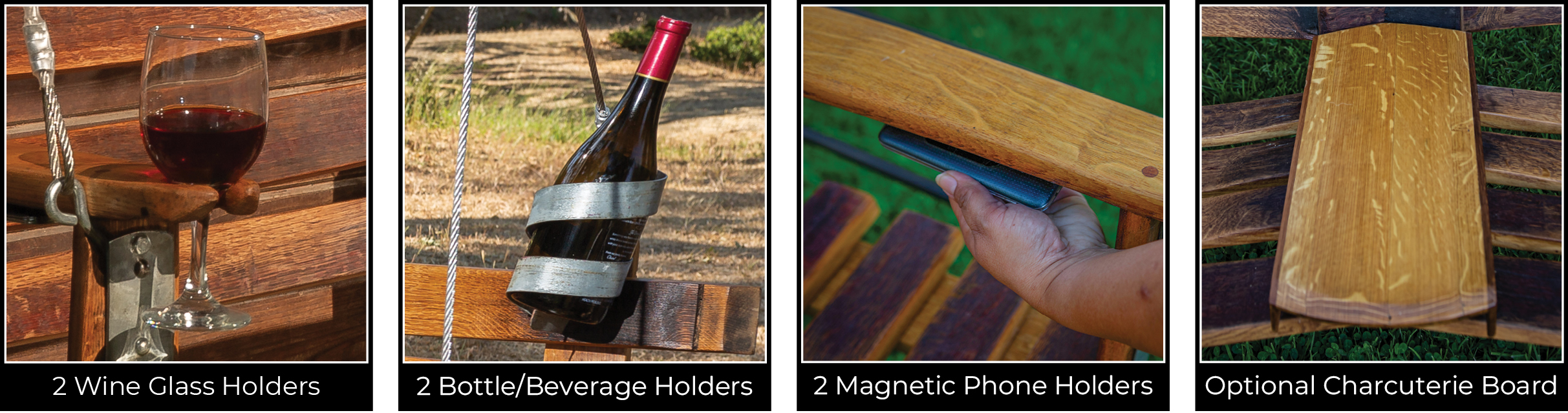 unWINEder Reclining Rocker Features